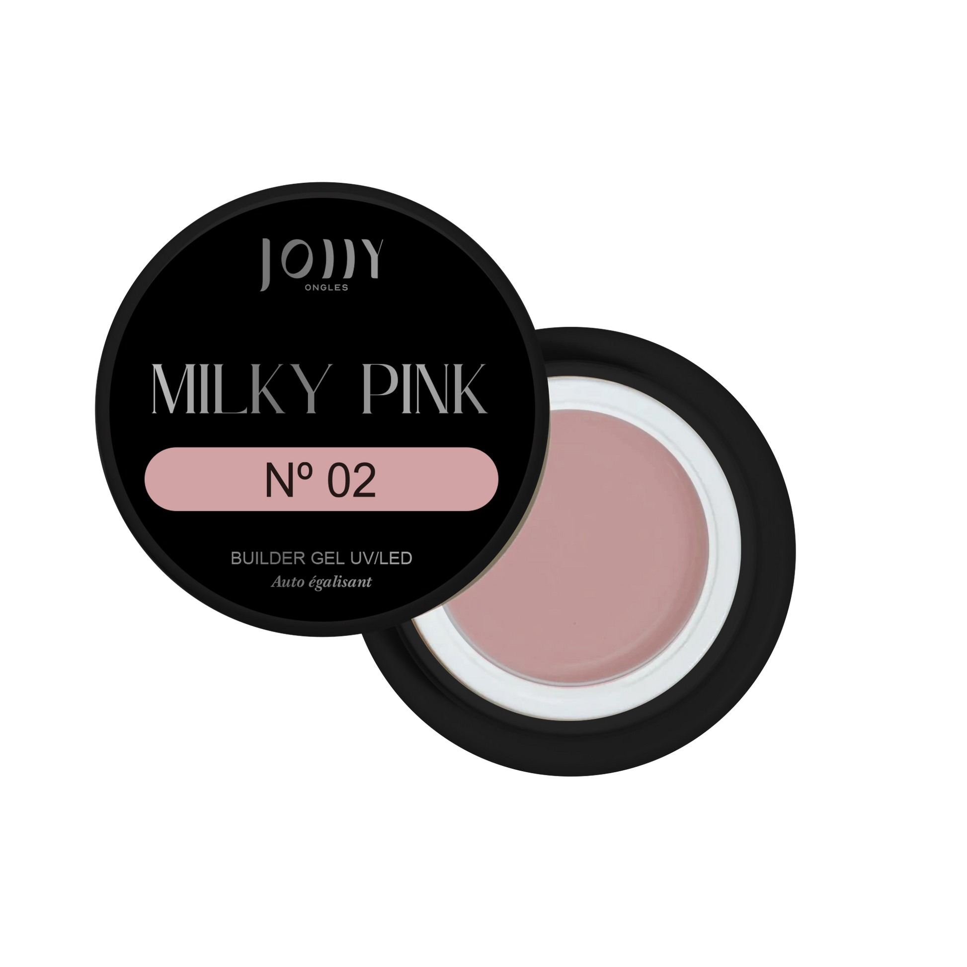 Builder Milky Pink Auto-égalisant - Sans TPO et HEMA