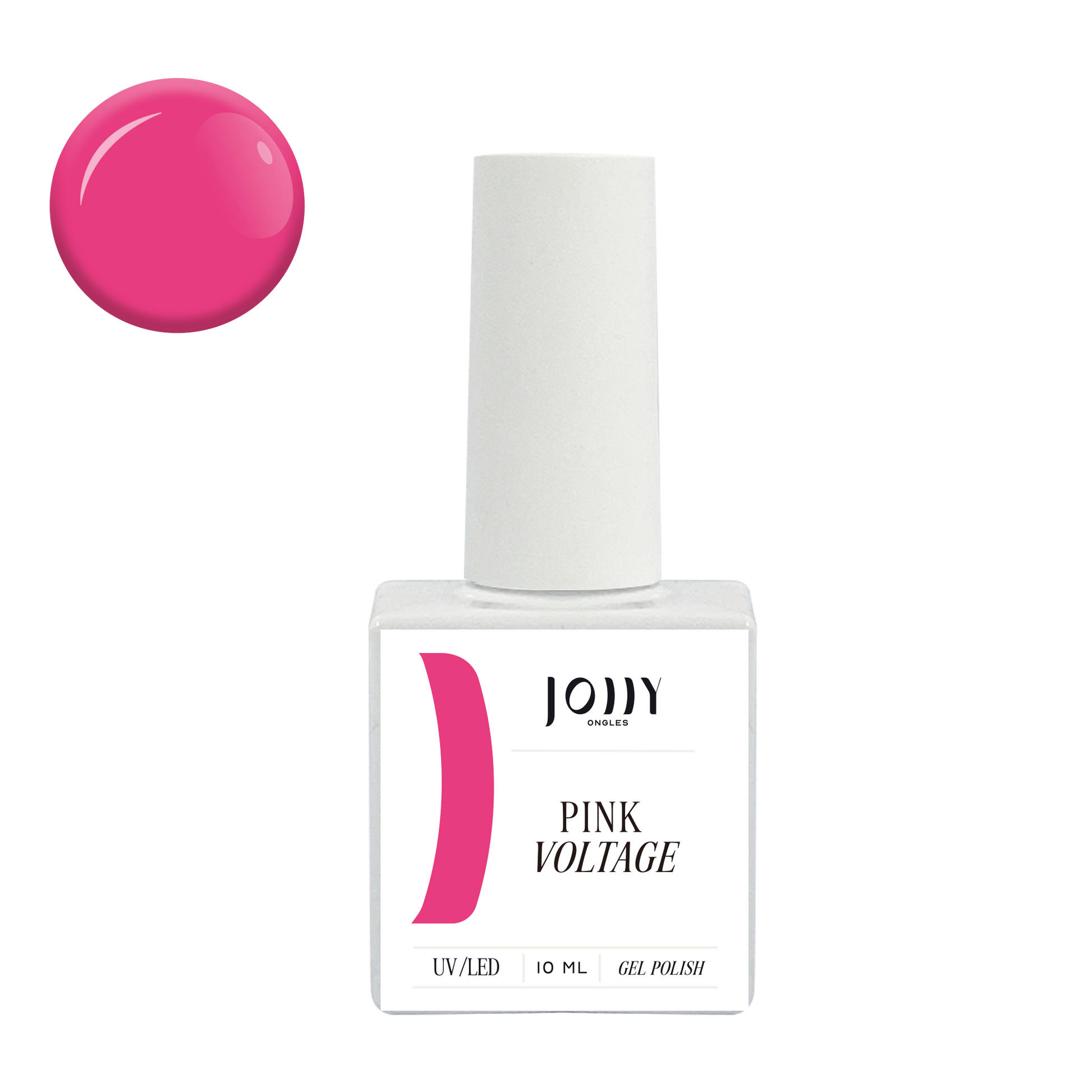 Gel Polish Pink Voltage