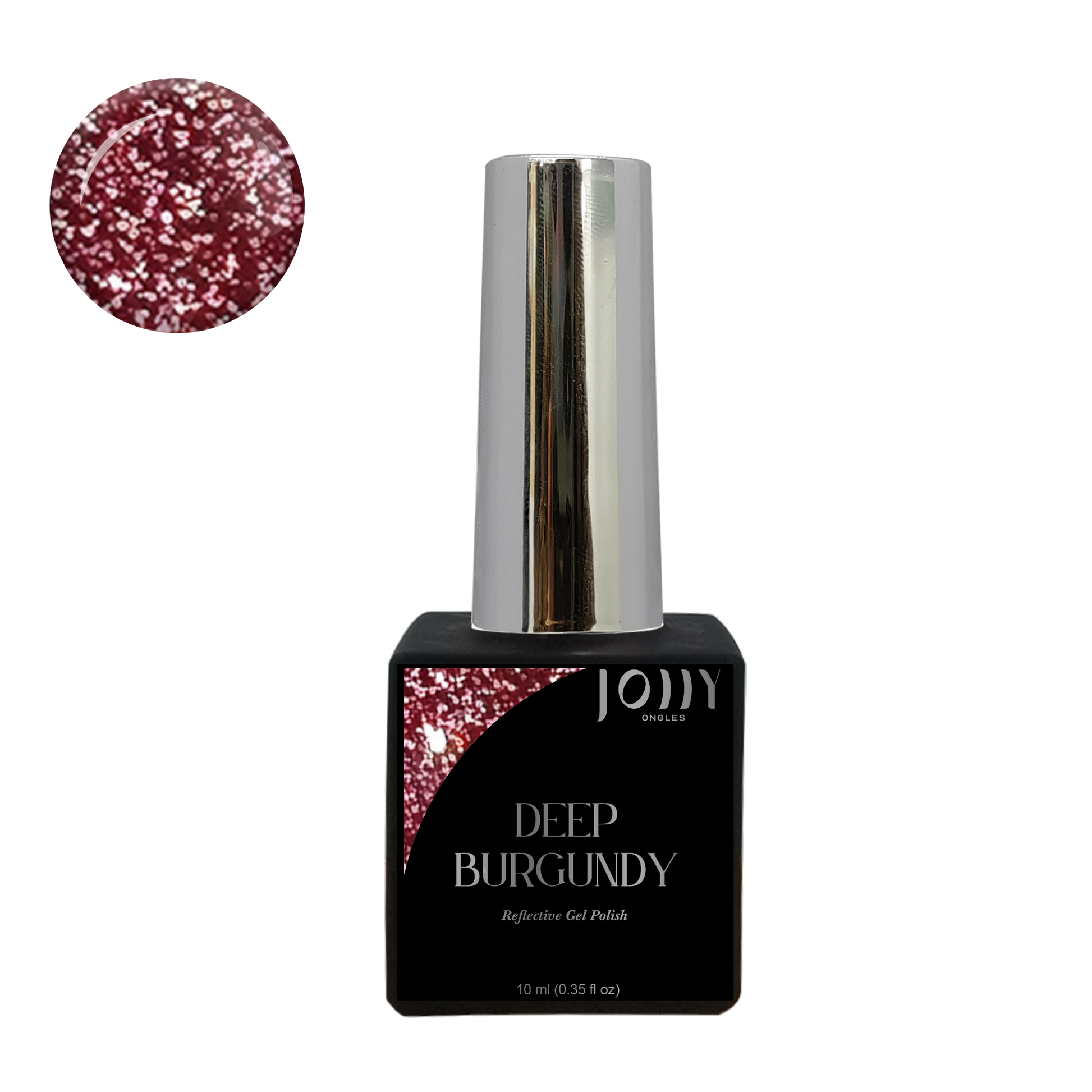 Reflective gel Deep Burgundy