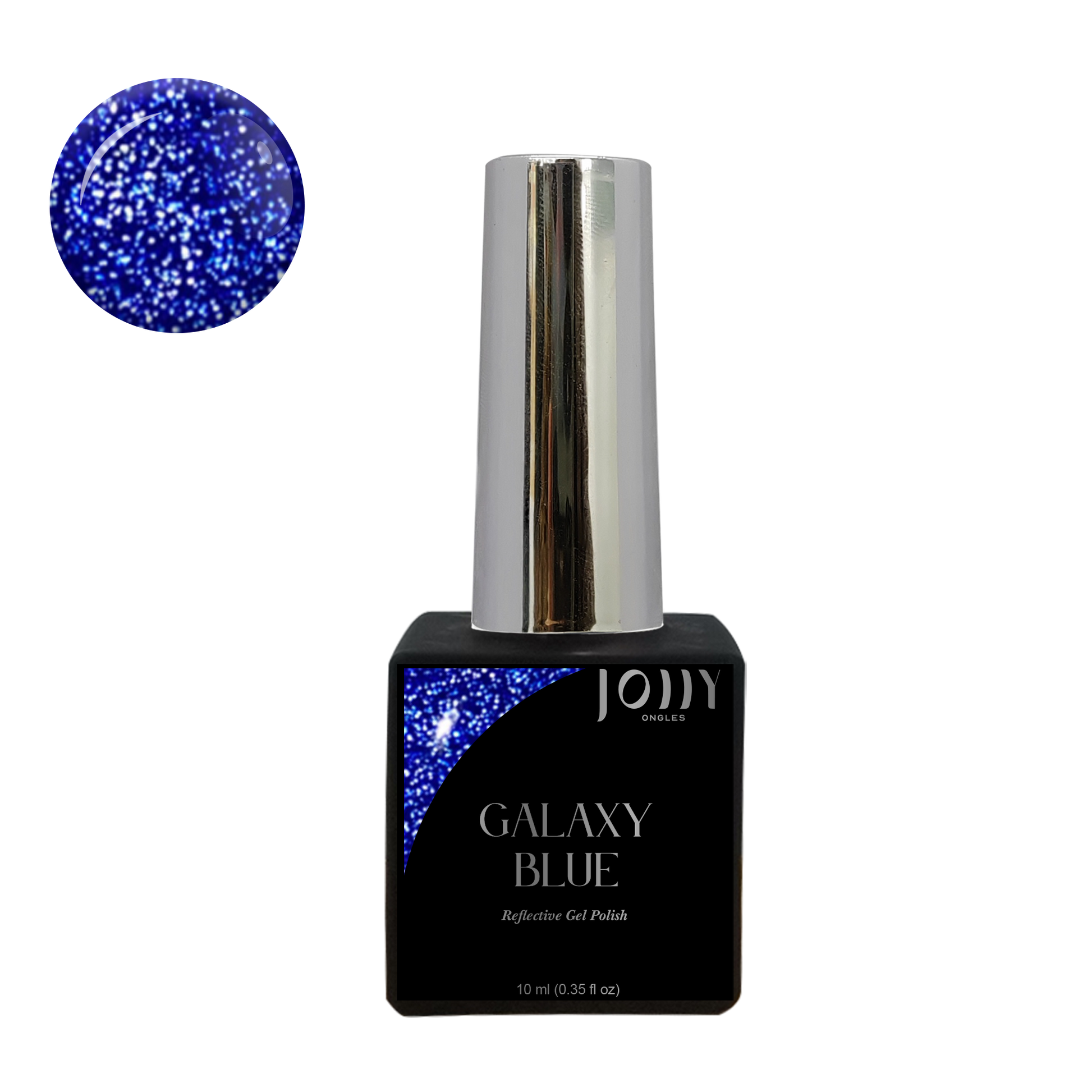 Reflective gel Galaxy Blue