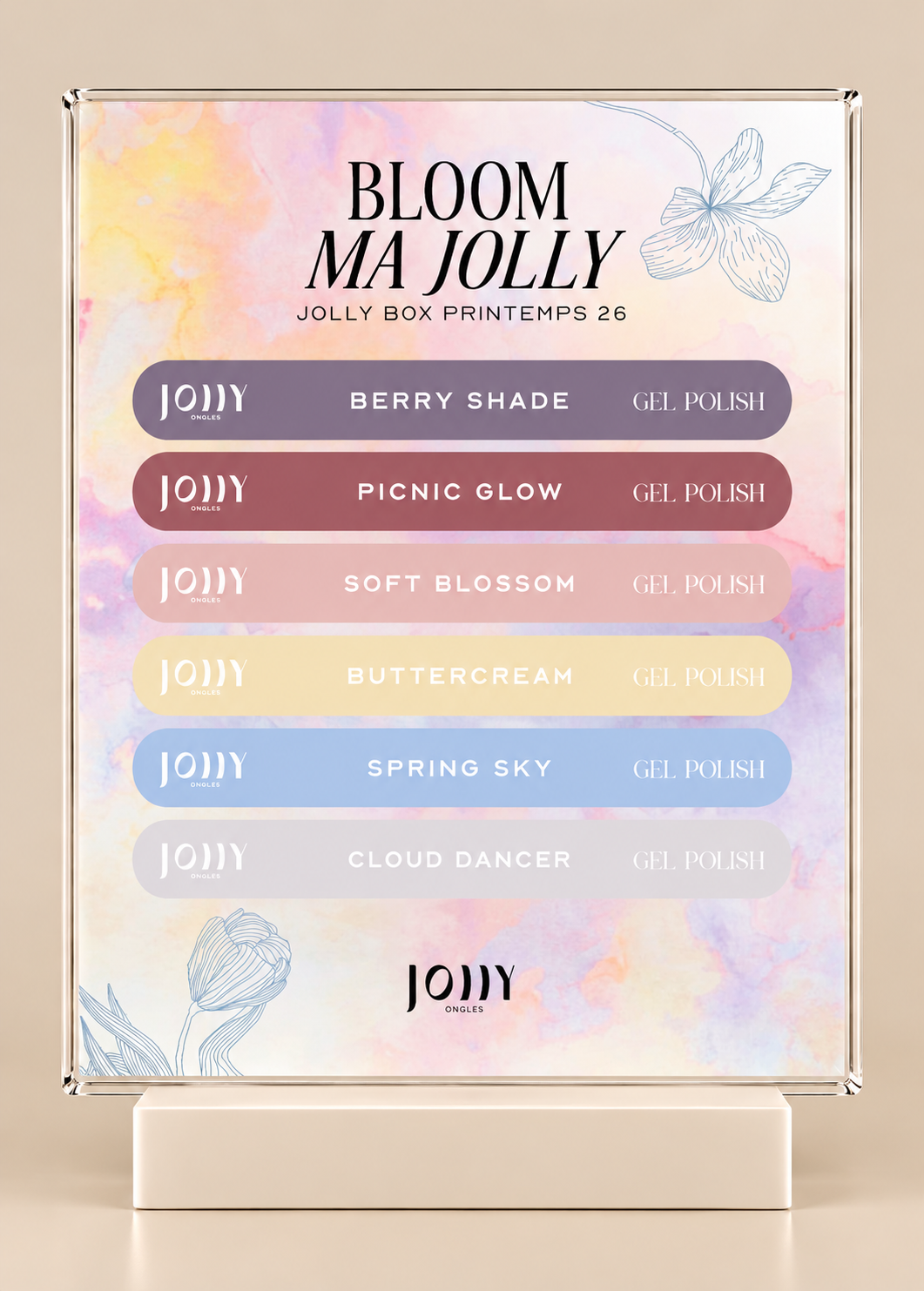 Stickers collection printemps - BLOOM MA JOLLY
