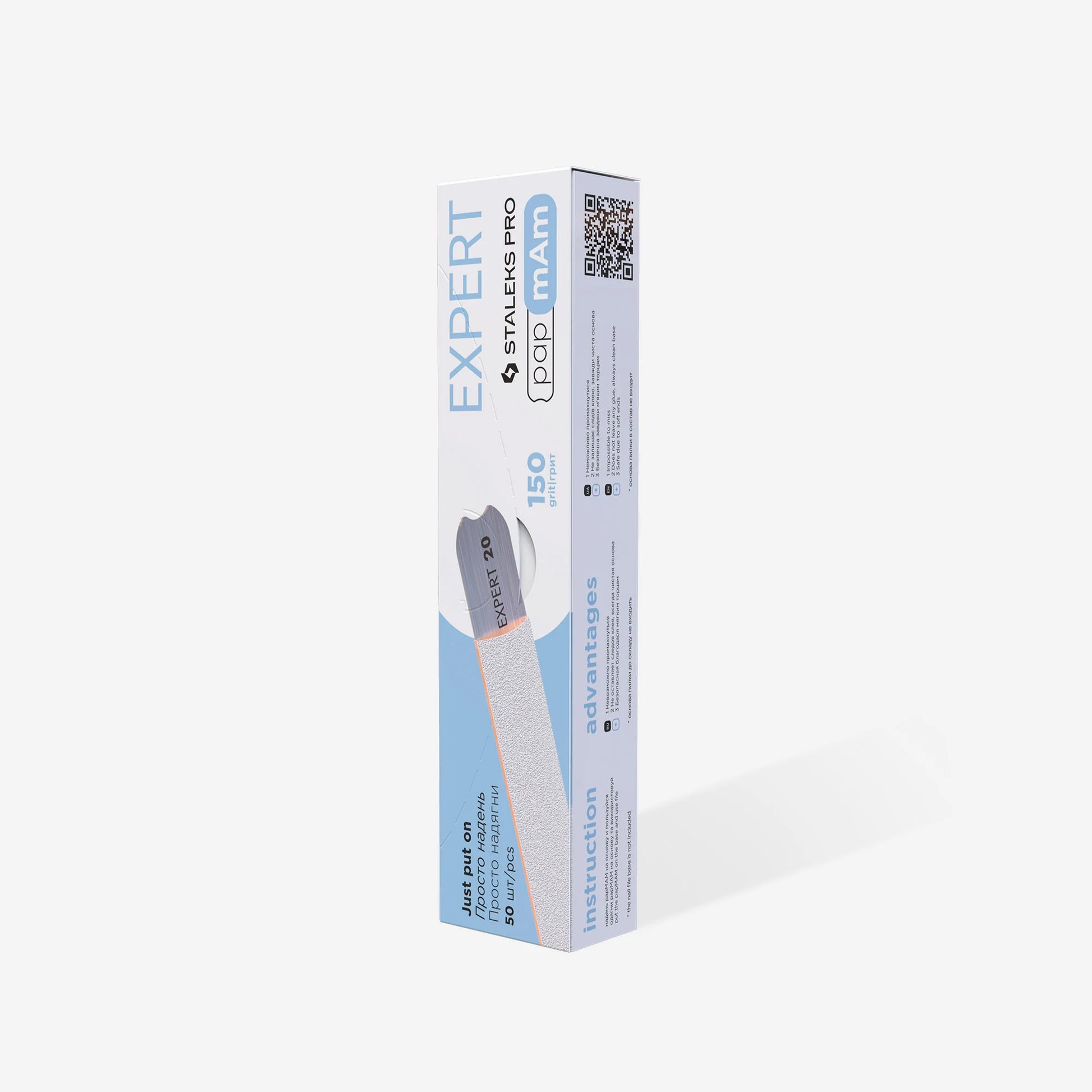 STALEKS - Embouts interchangeables papmAm pour lime droite EXPERT 22 (50 pcs)