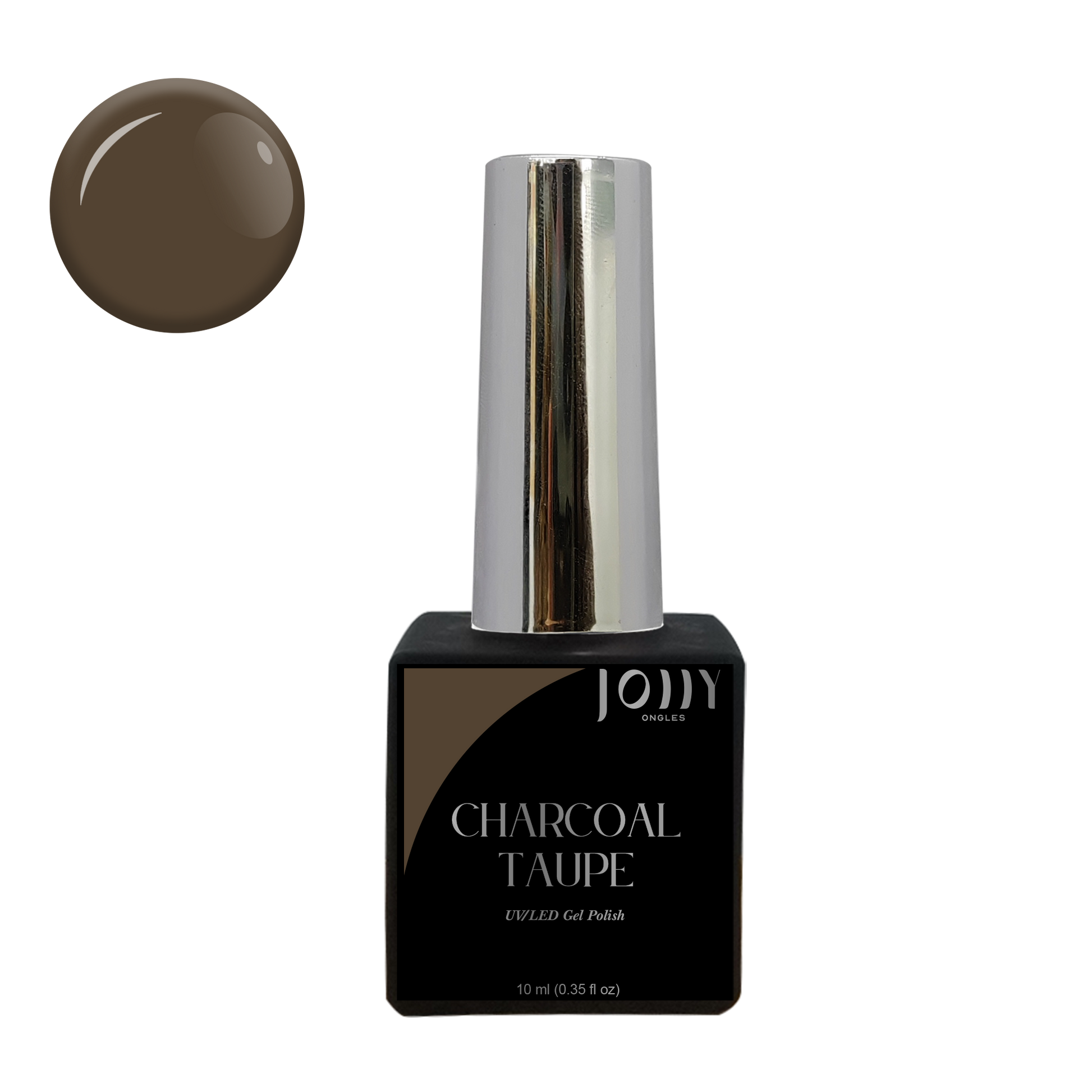 Gel Polish Charcoal Taupe- Sans TPO et HEMA