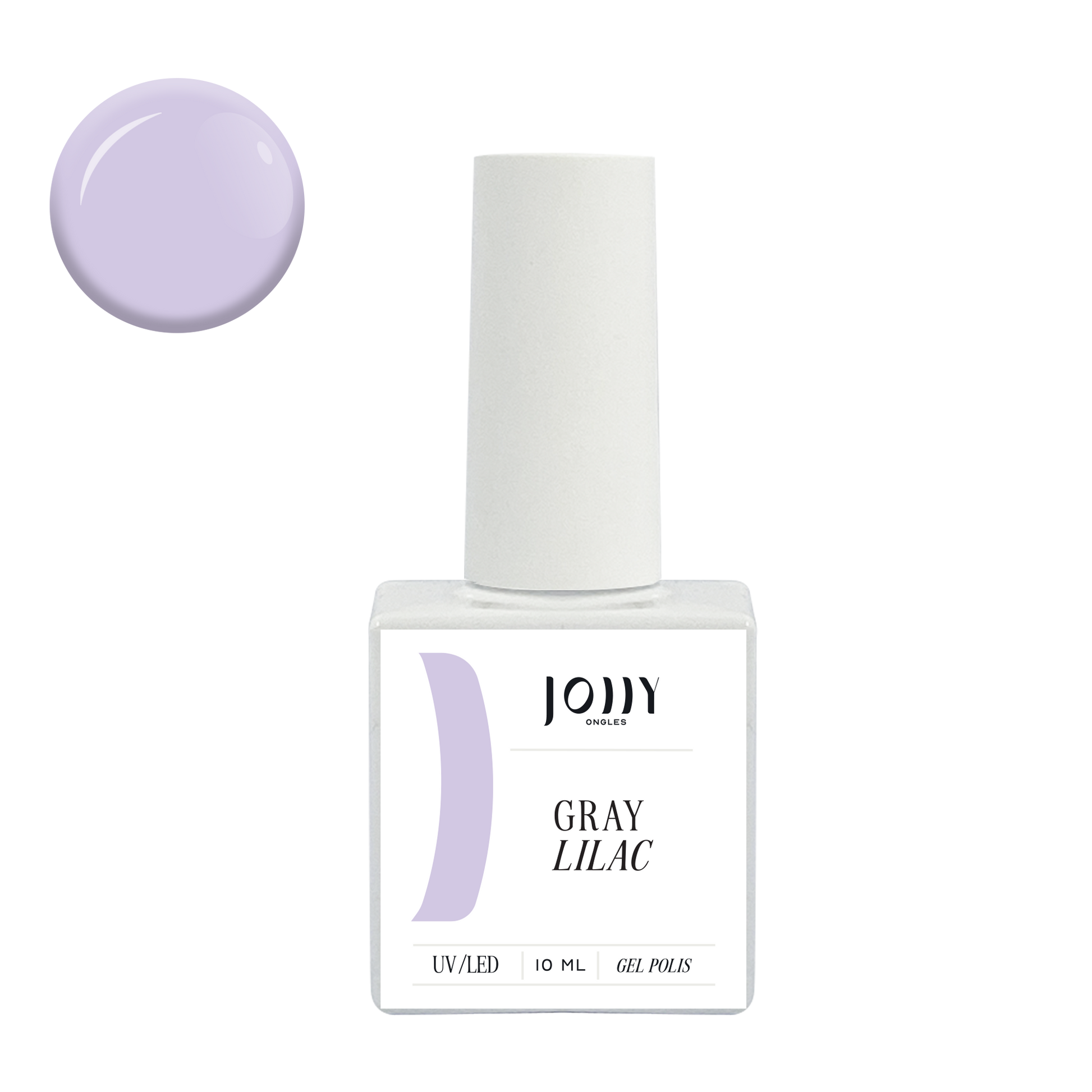 Gel Polish Gray Lilac