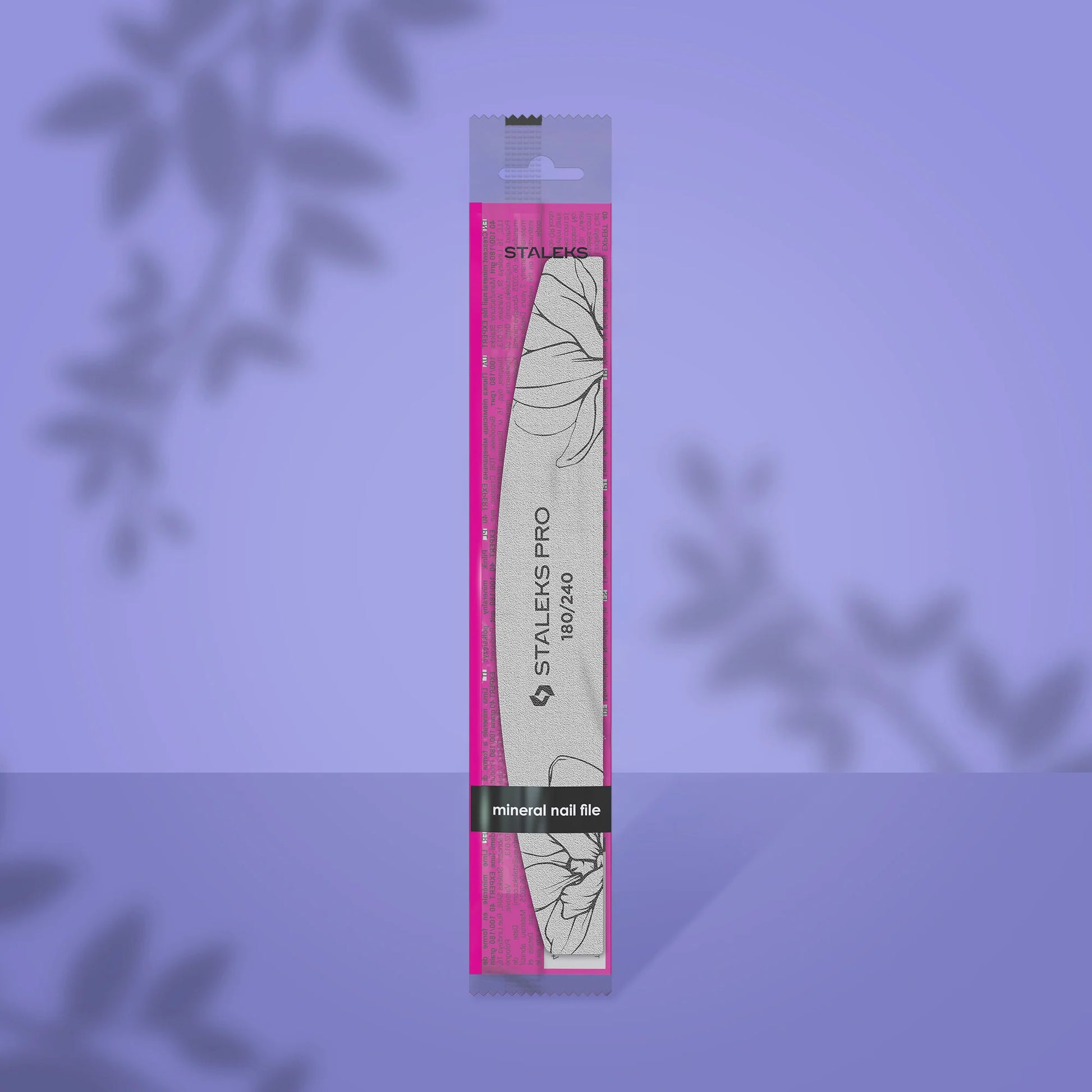 Lime à ongles minérale en forme de croissant EXPERT 40, grain 180/240