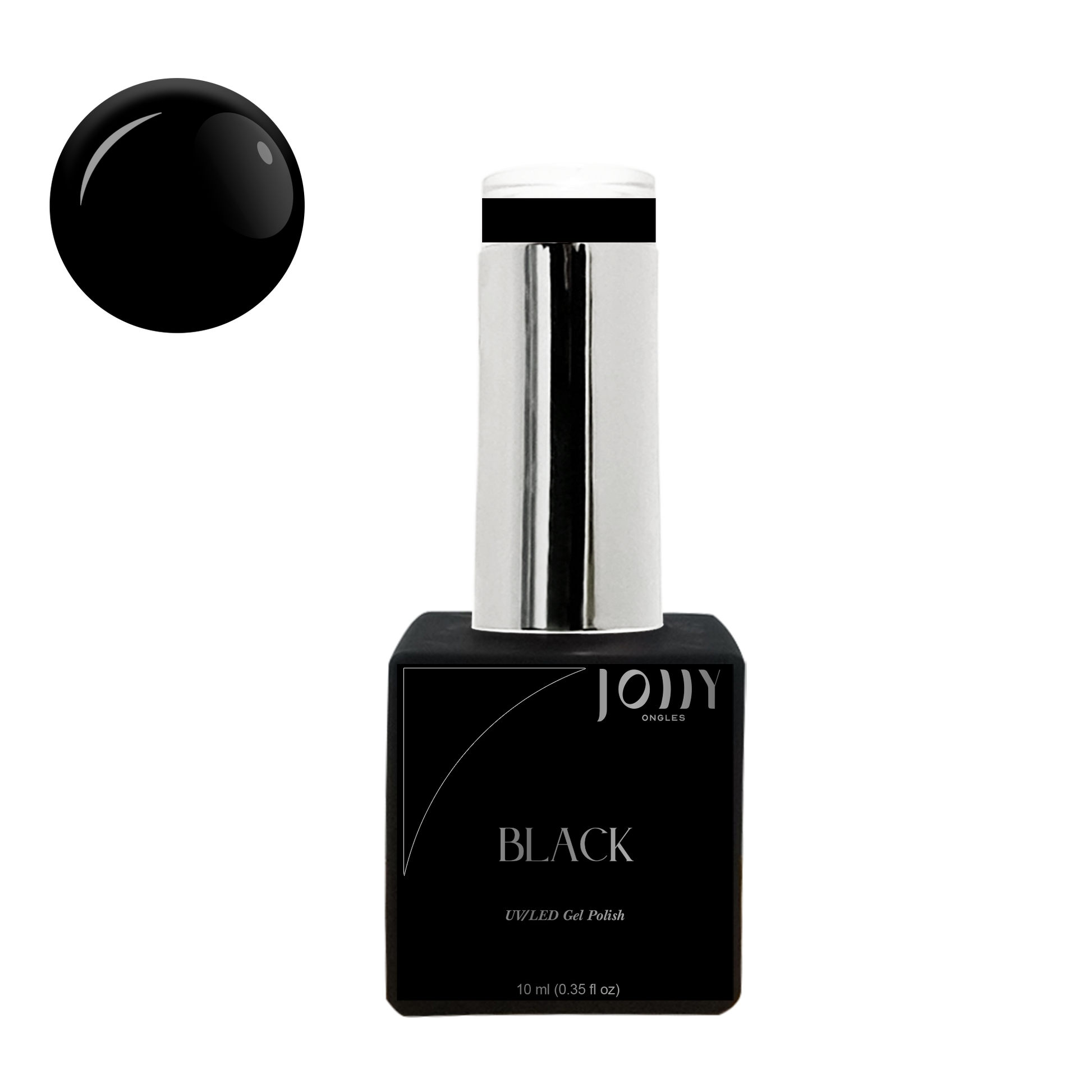 Gel Polish Black - Sans TPO et HEMA