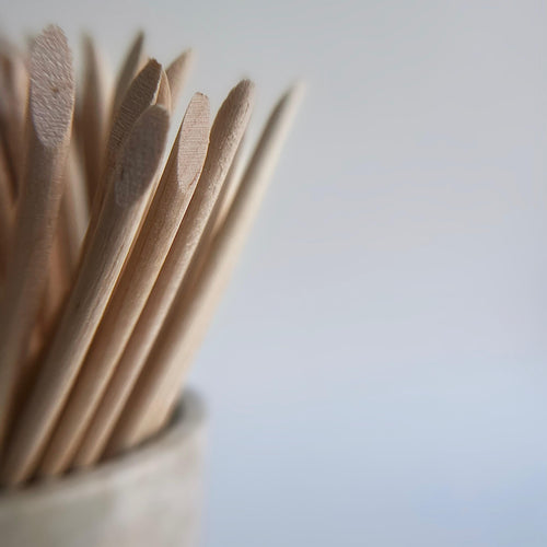 Bâtons de Manucure en Bois – 100 pièces
