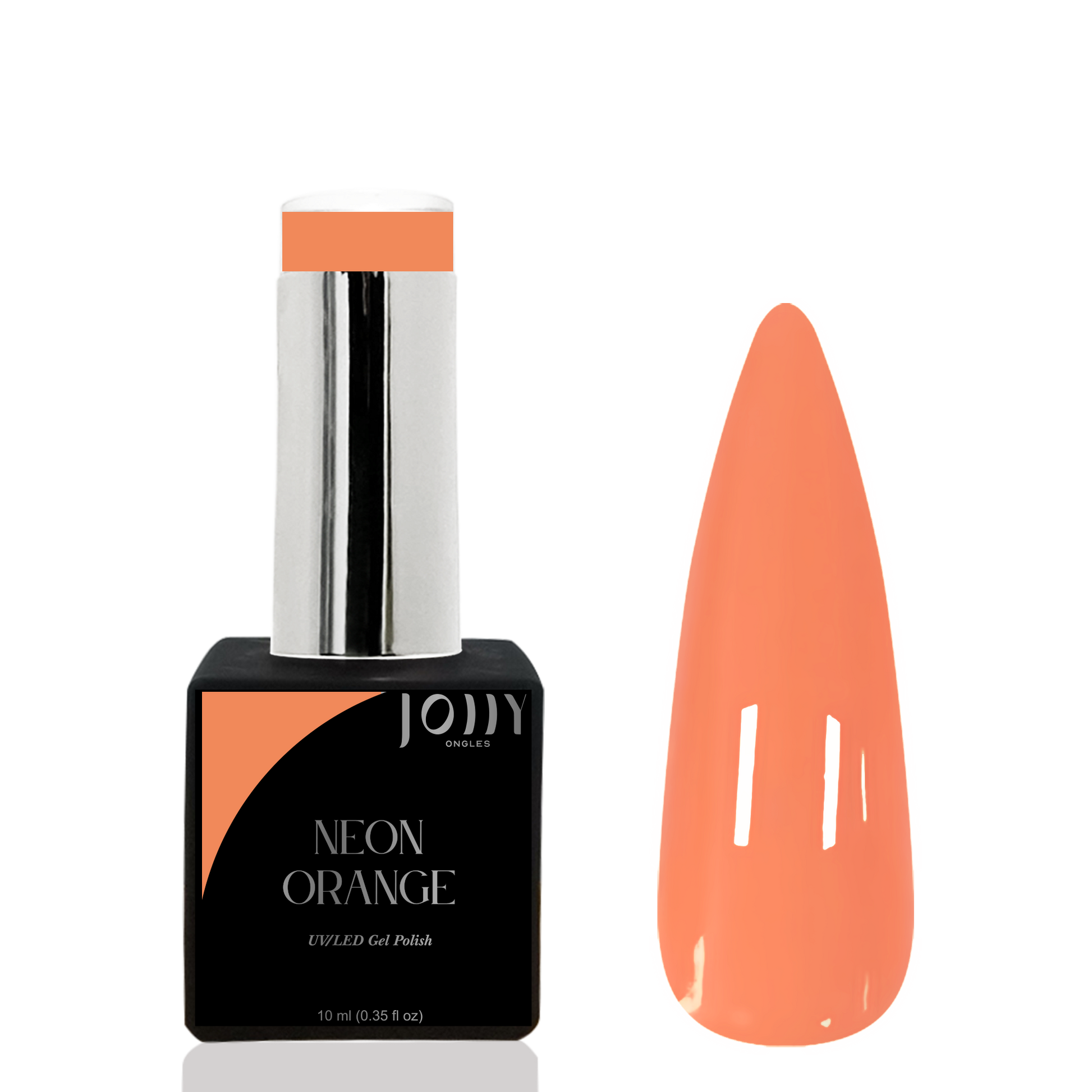 Gel Polish Neon Orange - Sans TPO et HEMA